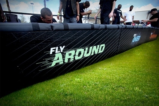 Nike Jordan 2012 #branding #design #application #set #environmental #typography