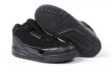 Jorand Release Info: Michael Jordan 3 Retro "Black Cat" Style - Kids #shoes