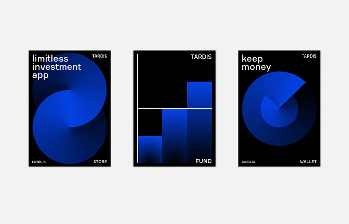 Fintech company branding identity development by Evrone