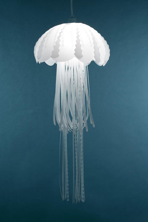 Hanging Lamps That Look Like Jellyfish Photo #objects #design #lights #dreams