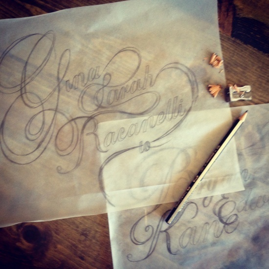Hand Drawn Script #katie #steward #by #invites #wedding