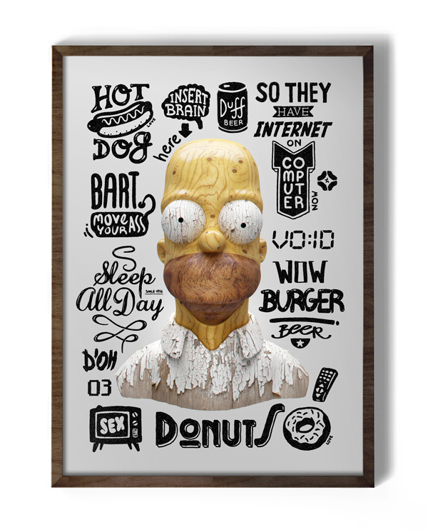 Goverdose on the Behance Network #homer