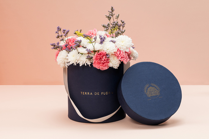 Terra de Flora by Param branding design corporate identity pink new modern style best cool minimal graphic designer mindsparkle mag www.min