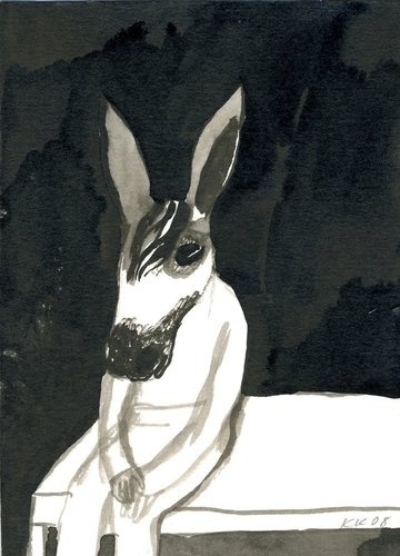 Klara Kristalova - Works | Alison Jacques Gallery #illustration #kristalova #painting #krara
