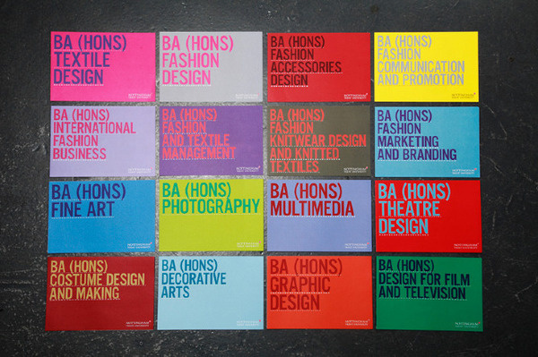 NTU Art & Design Course Information Andrew Townsend #type #color