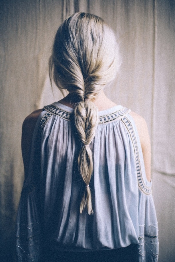 because im addicted | How to Fake A Fishtail Braid #fashion #hairstyle #photography