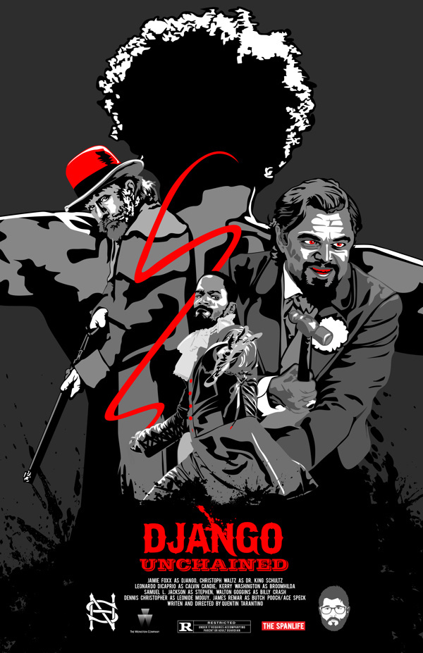 Django Unchained Poster Nick Search By Muzli
