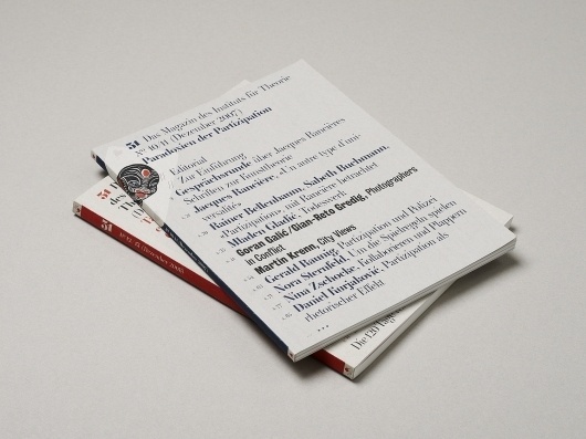 Swiss Federal Design Awards - Bonbon / Bench.li #print #layout #book