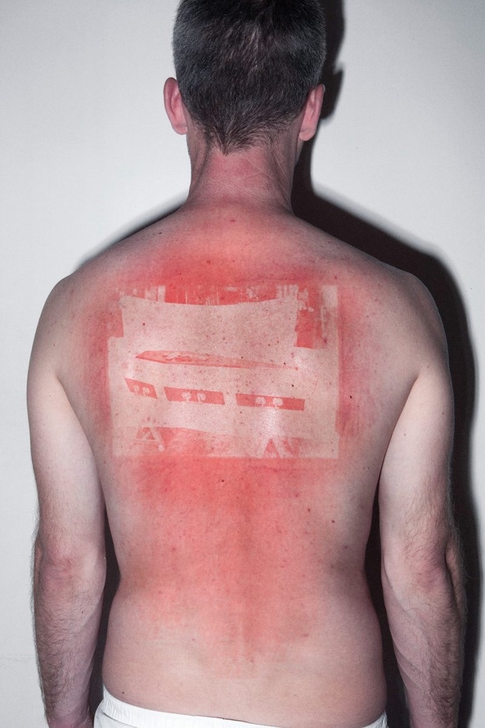 Illustrated People: Thomas Mailaender Combines Original Negatives and Body Art
