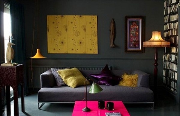 Inspiration Everywhere: Gray Walls #architecture #interior #space #room