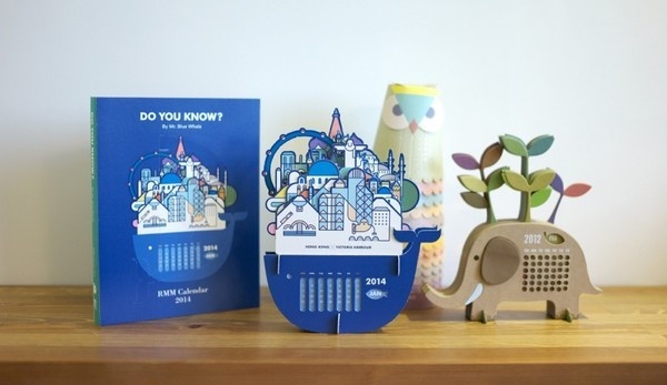 RMM Mr Blue Whale Calendar 01 #whale #print #calendar #cities #kids