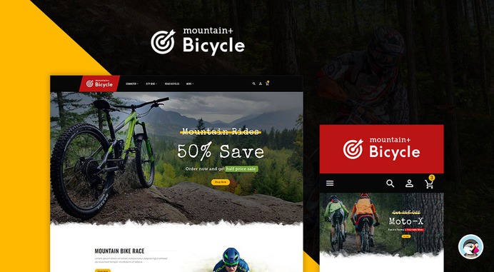 #Bicycle - #Sports & #Riding - #Prestashop #Responsive #Theme | #TemplateTrip #eCommerce #Website #Design #Template