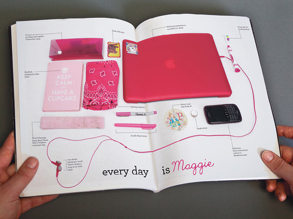 Maggie's Mirror #branding #maggies #store #catalogue #mirror #vintage