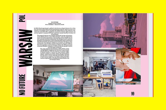 Lars Harmsen and Markus Lange, the visionary duo behind Poster Rex, know about the power of signs. Their posters combine contemporary aesthetics with uncomfortable images from our turbulent times, often in a political and/or socio-critical context. Poster Rex represents pop culture and the enduring strength of creativity and human resilience, the rebellious spirit of Poster Rex provokes and awakens hope.

This is evidenced not only by the screen-printed posters but also by the powerful statements of over 25 designers and artists they've collaborated and printed with on-site, including notable figures such as Peter Bankov (CZ), Edwin van Gelder (NL), Mirko Borsche (DE), Götz Grämlich (DE), Ariane Spanier (DE), Officina Arara (PT), Yetkin Başarır (TR), and many more ...

REBEL PRINTS—The Poster Rex Manifesto is a selection of screen-printed posters created over the last 10 years in collaboration with Poster Rex and artists from around the world.

Publisher: Slanted Publishers
Editors, Design & Concept: Lars Harmsen, Markus Lange
Release: September 2024
Format: 21 × 27 cm
Volume: 288 pages
Language: English 
Printing: full-color offset printing with fluorescent and silver spot colors, Offizin Scheufele, Germany
Paper: Changing uncoated papers by Metapaper
Workmanship: Softcover with flaps, open thread-stitching
ISBN: 978-3-948440-80-0
Price: €42.– (DE)

Buy here: slanted.de/product/rebel-prints-the-posterrex-manifesto