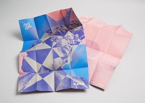 Tsto | Cosas Visuales #blue #print #brochure #poster