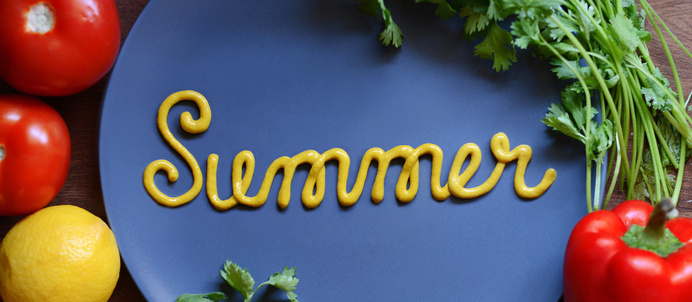 Kaldor | Summer #project #design #word #food #kaldor #summer #type