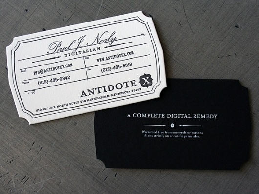 Art Of The Business Card – Black Paper « Beast Pieces #card #design
