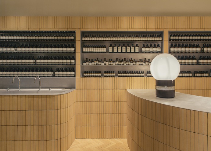 Aesop Rue de Namur by Bernard Dubois Architects