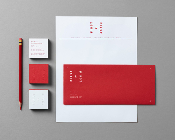 New Logo and collateral for First & First #logo #collateral