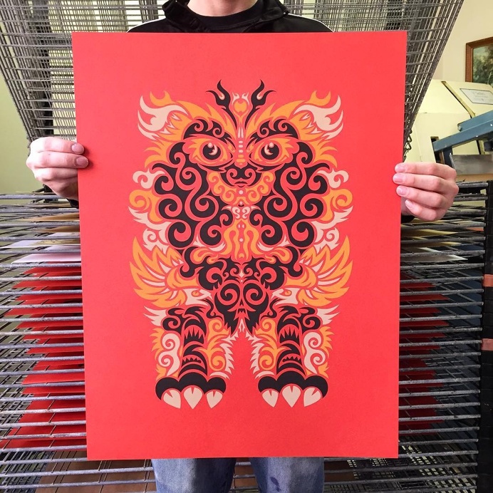 #illustration #screenprint