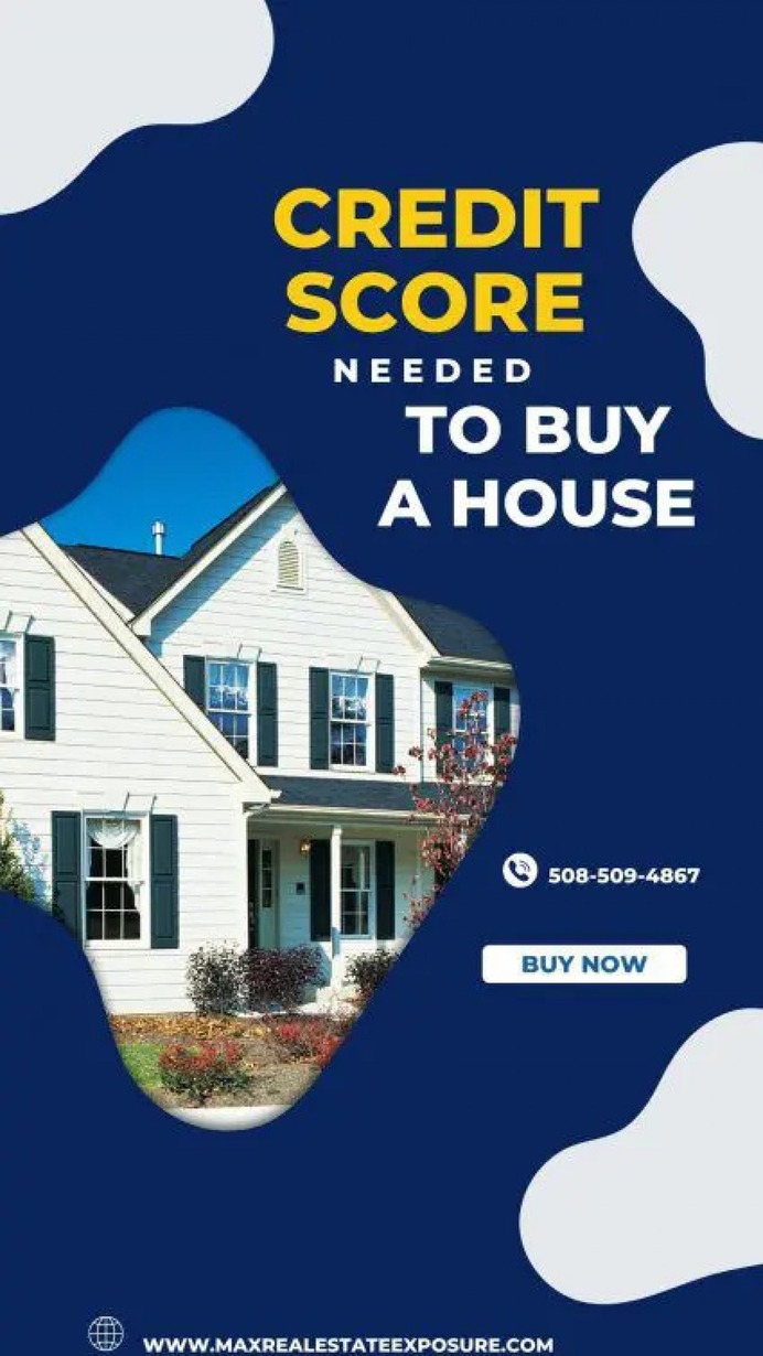 Lowest Credit Score to Get a Home Mortgage Infographic