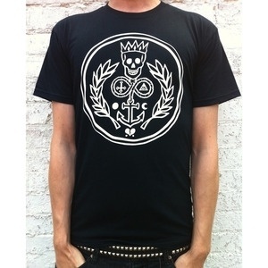 The Dead Sea Mob Shop — The Dead Sea Mob - Logo T-shirt in black #logo #clothing #shirt