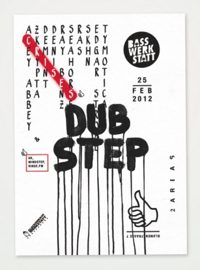 PAUL KATZE #dubstep #poster