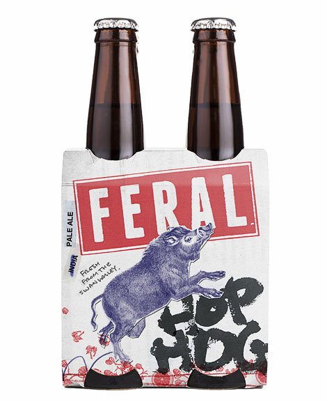 Feral Hop Hog Packaging #campaign #beer