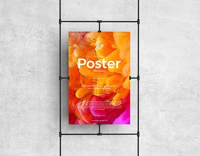 Free Brand Poster Mockup