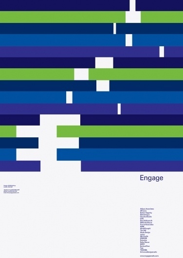 Engage | Bibliothèque Design #branding #event #engage #identity #poster