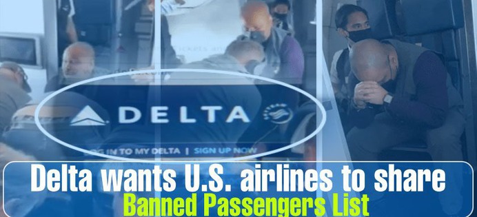 Delta wants U.S. airlines to share banned passenger lists