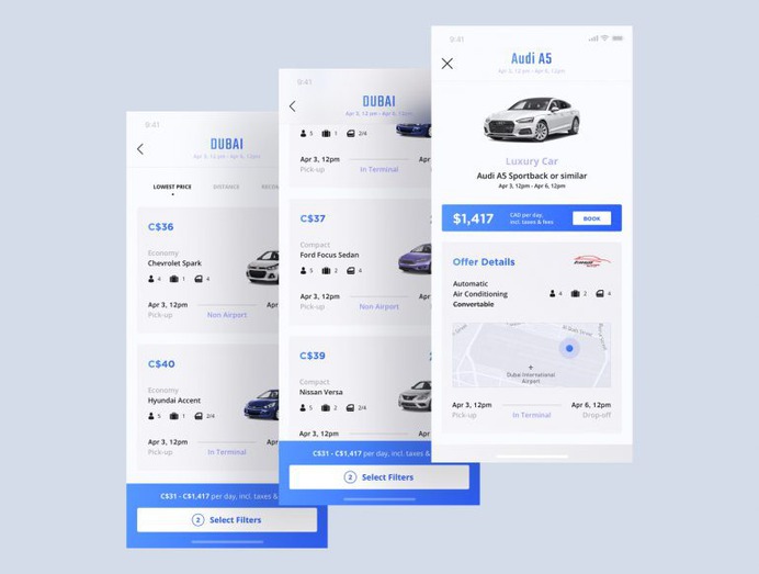 Heaven Mobile UI Kit
