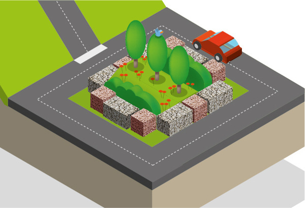 Qubastones on Behance #illustration #isometric