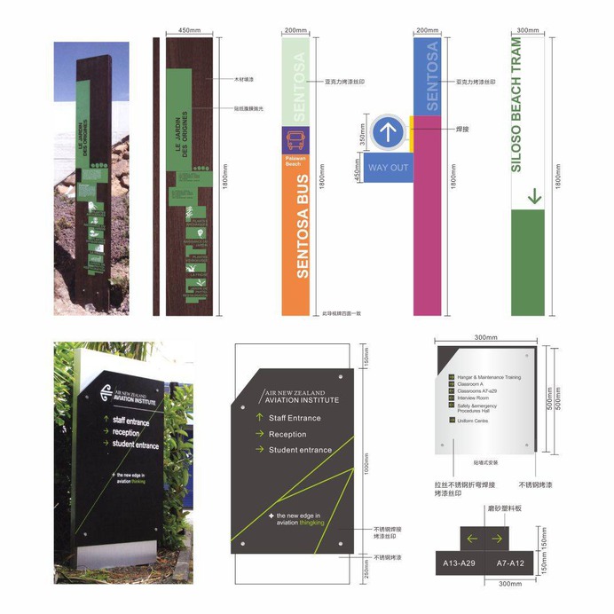 Signage | Sign Design | Wayfinding | Wayfinding signage | Signage design | Wayfinding Design | 国外简约导视设计