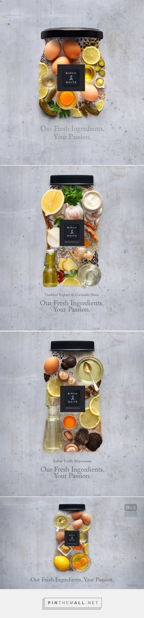 We love this sauce advertising campaign inspired by #packaging