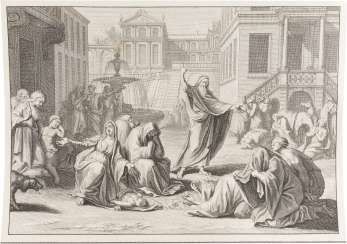 KONVOLUT AUS 136 GRAFIKEN MIT BIBLISCHEN MOTIVEN 18./19. Jahrhundert