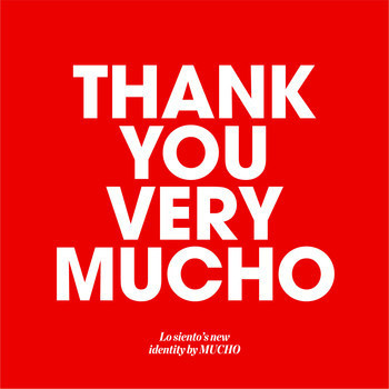 Losiento identity by MUCHO (Identity) by Lo Siento Studio, Barcelona #siento #red #lo