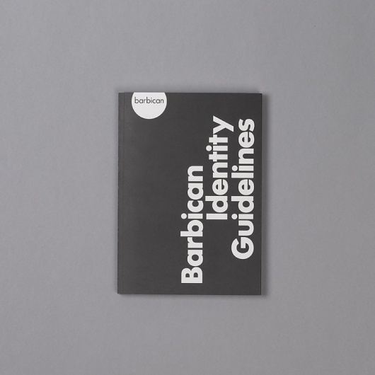 SI Classics: North × Barbican | September Industry #design #guidelines #book