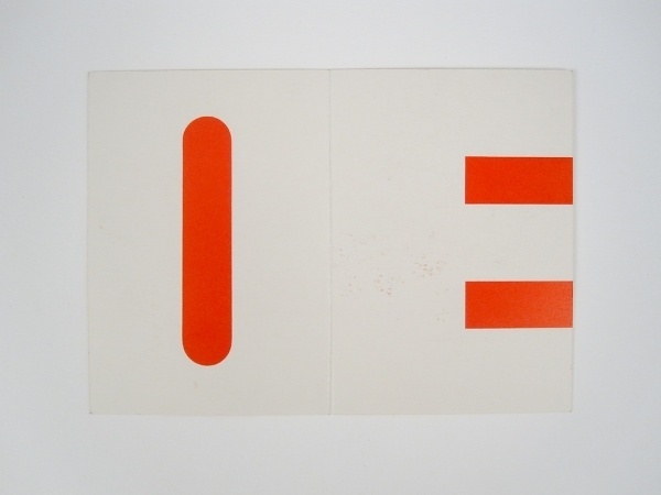 All sizes | OE of NOEL. Inside of the holiday card by Chermayeff & Geismar Associates. | Flickr - Photo Sharing! #lubalin #herb #typography