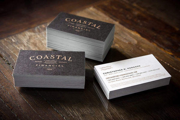CFS_BRD_LR_8 #business #card #vintage #foil