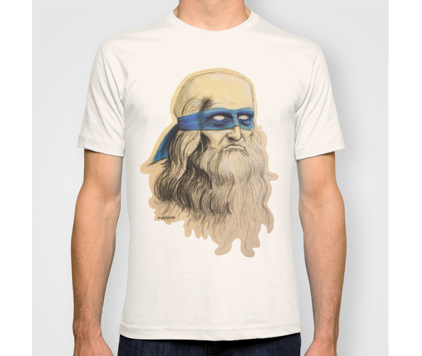 Leonardo Teenage Mutant Ninja Turtles T-shirt #printing #design #shirt