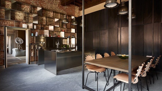 Elegant Old Building Transformed by Archea Associati into a Sumptuous Home