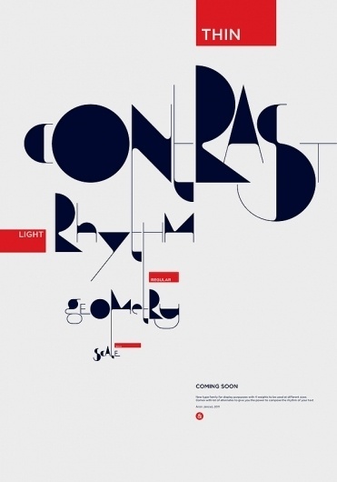 Qalto typeface on the Behance Network #type