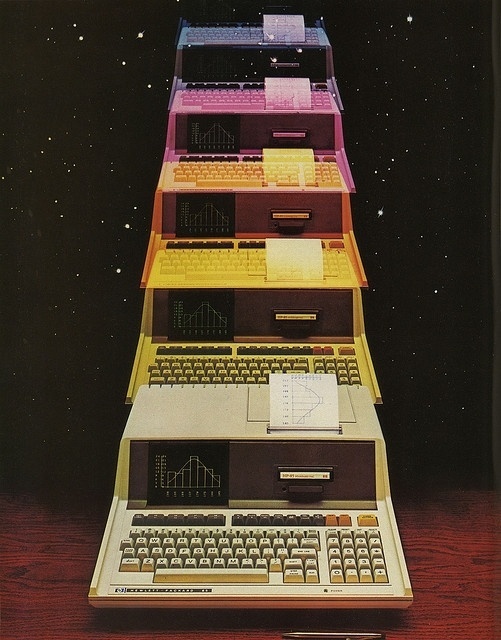 Flickriver: Photoset 'Omni Magazine' by Eric Carl #computer #sci #fi #space #science