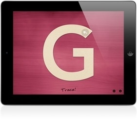 Apple - iPad - iOSÂ 4 #ipad #letter #app #typography