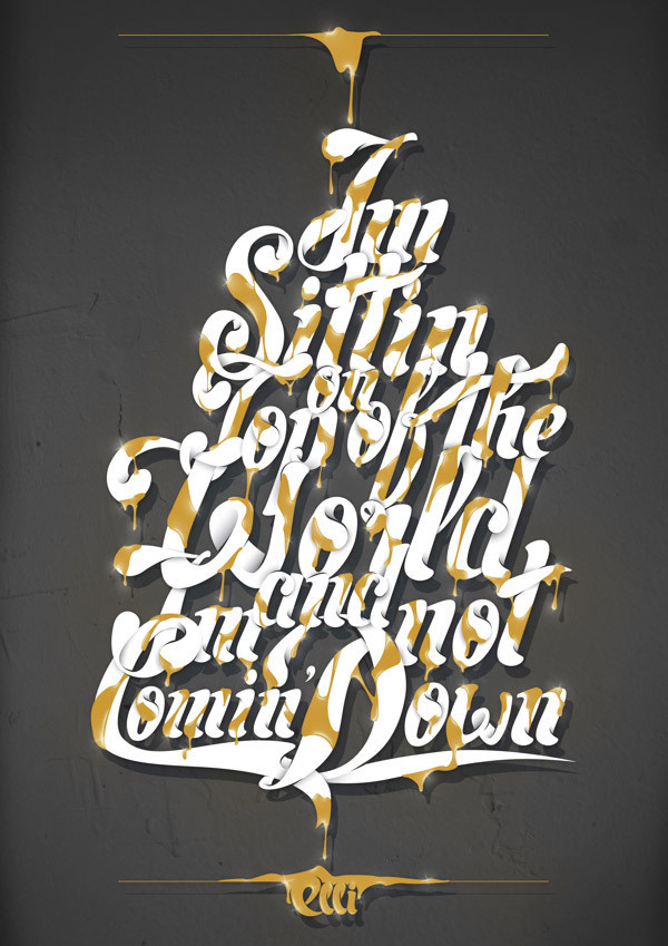 View the typography poster design #top #type #world