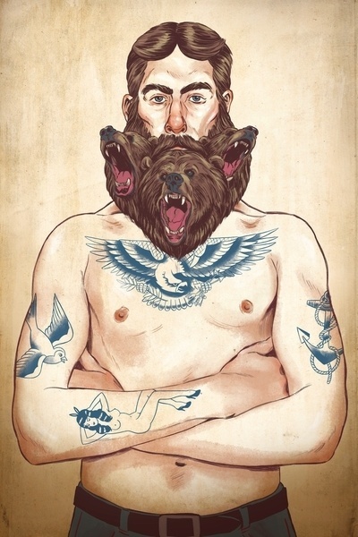 BEARd #beer #illustration #beard