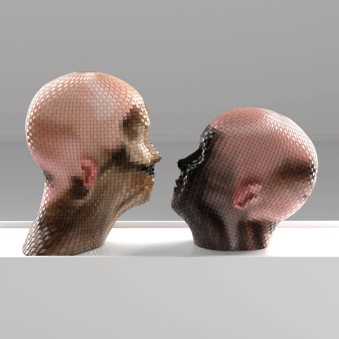 Gianluca Traina | PICDIT #design #portrait #sculpture #art