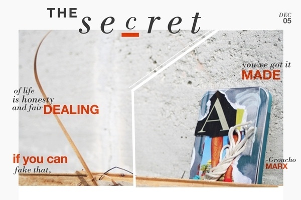 Post Cards on the Behance Network #postcard #print #design #grid #vintage #secrets #layout #typography