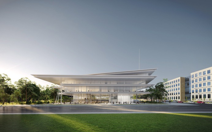 Renzo Piano to Break Ground on Des Moines' Kum & Go Headquarters,© RPBW